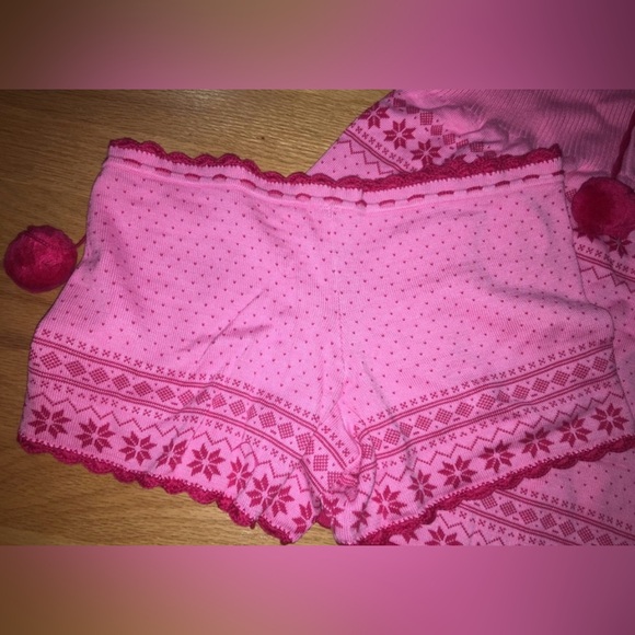 Victoria's Secret VERY RARE NWT POUT Fair Isle Sweater Sleep Set💗 - Picture 9 of 14